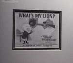 Watch What\'s My Lion? (Short 1961) Tvmuse
