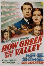 Watch How Green Was My Valley Tvmuse