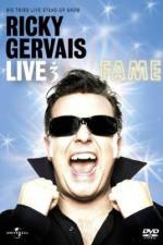 Watch Ricky Gervais Live 3 Fame Tvmuse