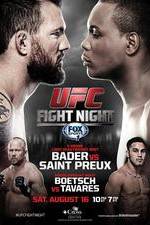 Watch UFC Fight Night 47: Bader Vs. Preux Tvmuse
