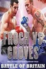 Watch Carl Froch vs George Groves Tvmuse