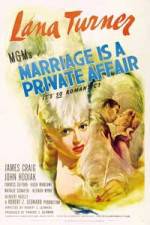 Watch Marriage Is a Private Affair Tvmuse