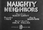 Watch Naughty Neighbors (Short 1939) Tvmuse