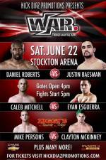 Watch Nick Diaz presents WAR MMA 1 Tvmuse