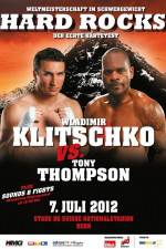 Watch World Heavyweight Boxing: Wladimir Klitschko vs. Tony Thompson Tvmuse