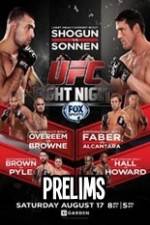 Watch UFC Fight Night 26 Preliminary Fights Tvmuse