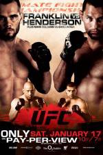Watch UFC 93 Franklin vs Henderson Tvmuse