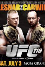 Watch UFC 116: Lesnar vs. Carwin Tvmuse