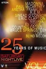 Watch Saturday Night Live 25 Years of Music Vol 4 Tvmuse