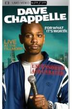 Watch Dave Chappelle For What It's Worth Tvmuse