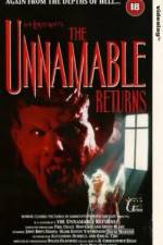 Watch The Unnamable II: The Statement of Randolph Carter Tvmuse