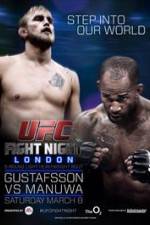 Watch UFC Fight Night 38 Gustafsson vs Manuwa Tvmuse