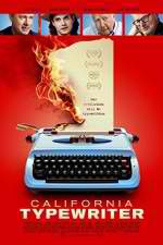 Watch California Typewriter Tvmuse