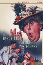 Watch The Importance of Being Earnest Tvmuse