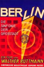 Watch Berlin Die Sinfonie der Grosstadt Tvmuse