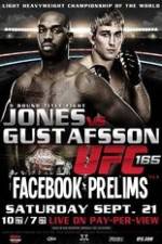 Watch UFC 165 Facebook Prelims Tvmuse