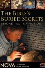 Watch Nova The Bible's Buried Secrets Tvmuse