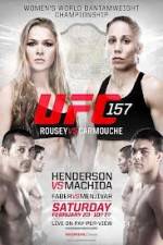 Watch UFC 157  Rousey vs Carmouche Tvmuse