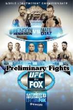 Watch UFC On Fox Henderson vs Diaz Preliminary Fights Tvmuse
