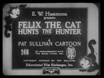 Watch Felix the Cat Hunts the Hunter (Short 1926) Tvmuse