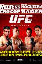 Watch UFC 119 Mir vs Cro Cop Prelims Tvmuse