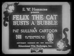 Watch Felix the Cat Busts a Bubble (Short 1926) Tvmuse