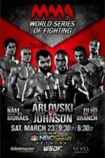 Watch World Series of Fighting 2 Arlovski vs Johnson Tvmuse