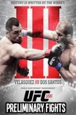 Watch UFC 166: Velasquez vs. Dos Santos III Preliminary Fights Tvmuse