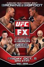 Watch UFC on FX 5 Browne Vs Bigfoot Tvmuse