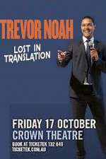 Watch Trevor Noah Lost in Translation Tvmuse