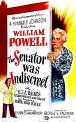 Watch The Senator Was Indiscreet Tvmuse