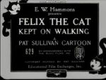 Watch Felix the Cat Kept on Walking (Short 1925) Tvmuse