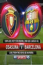 Watch Osasuna vs Barcelona Tvmuse
