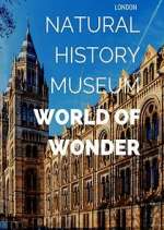 Watch Natural History Museum: World of Wonder Tvmuse