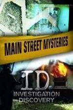Watch Main Street Mysteries Tvmuse