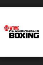 Watch Showtime Championship Boxing Tvmuse